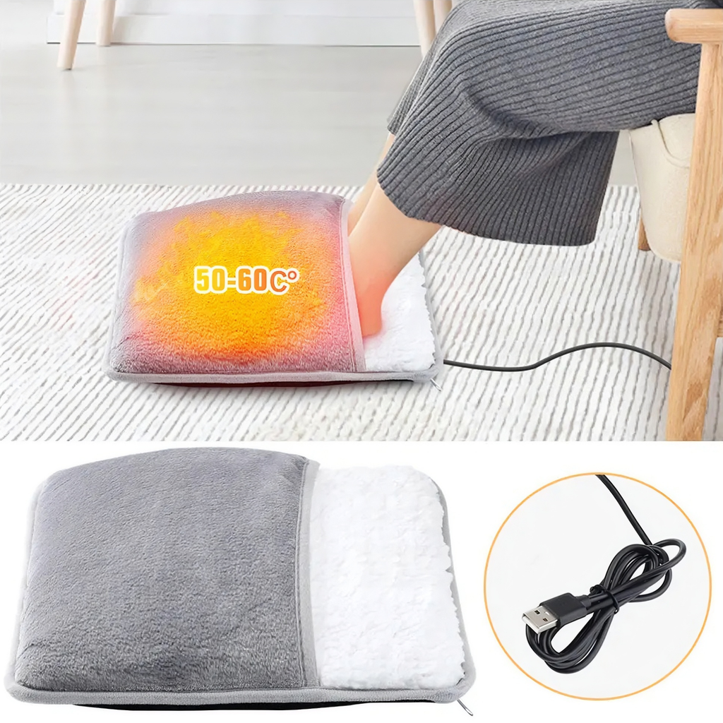 Electric Foot Heating Pad + Free Shipping