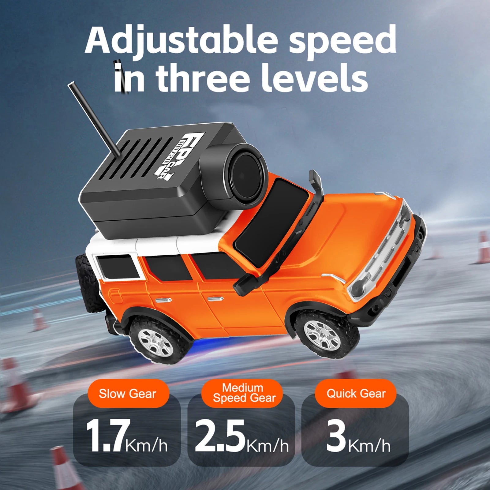 Mini RC Car with FPV Camera + Free Shipping