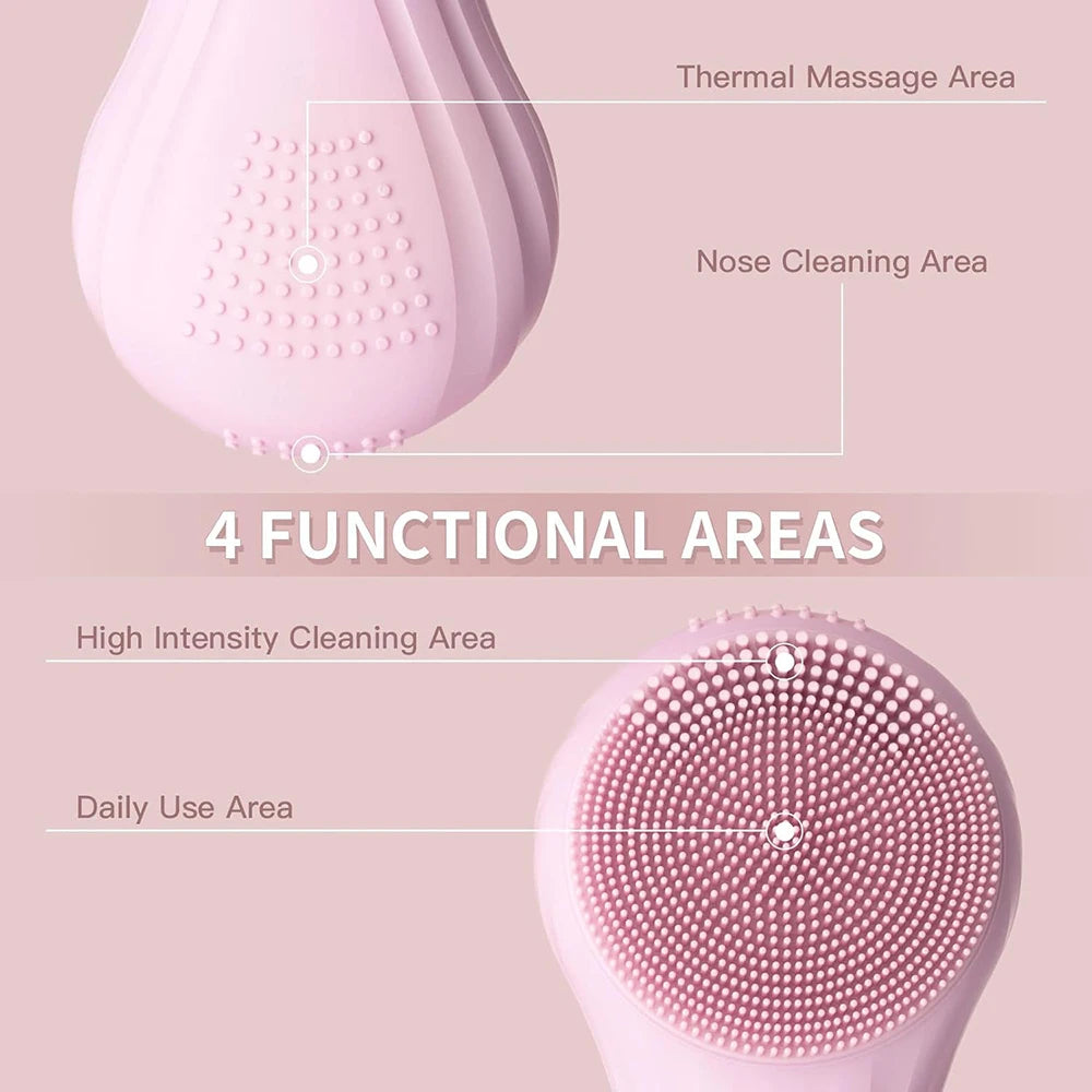 Sonic Waterproof Facial Cleansing Brush + Free Shipping